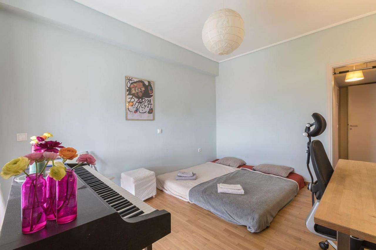 Spacious & Modern Flat In Heart Of Athén Kültér fotó