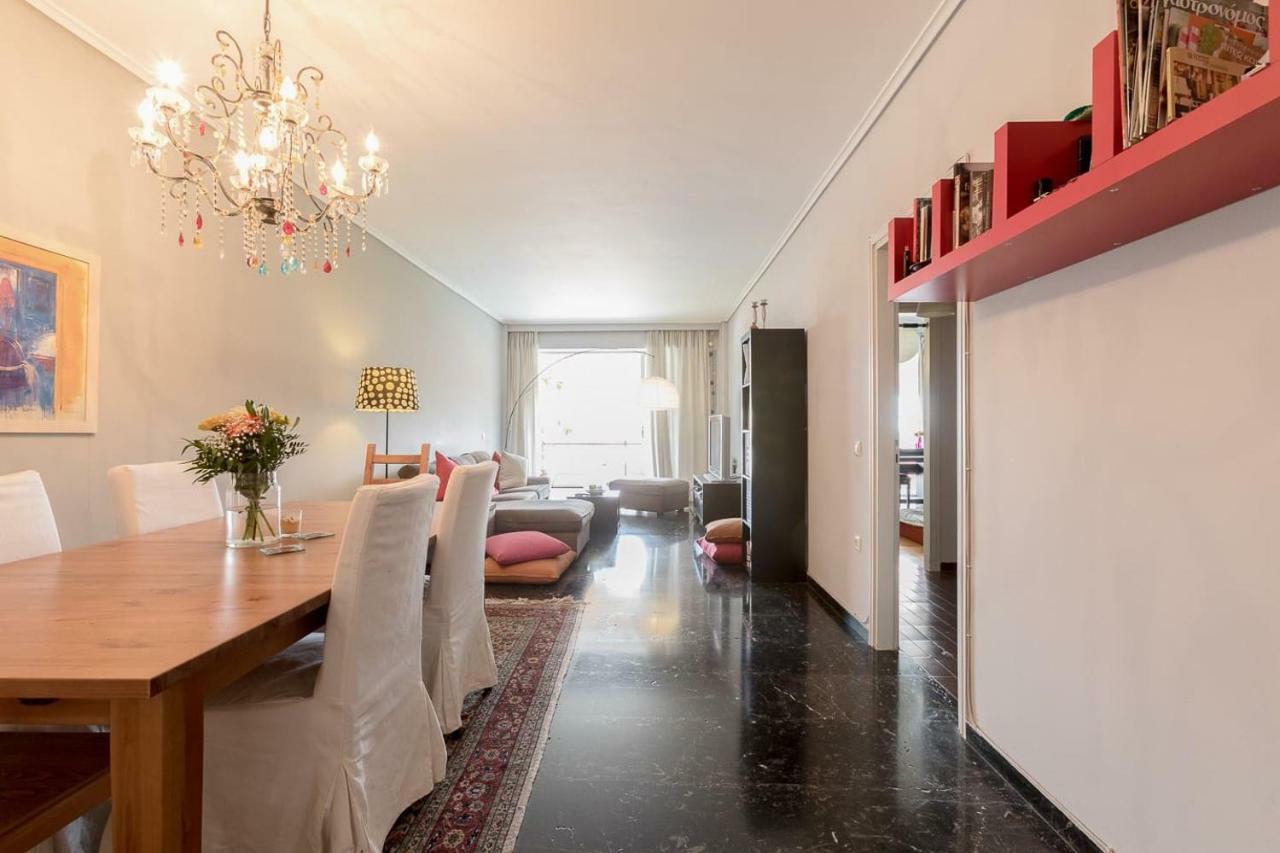 Spacious & Modern Flat In Heart Of Athén Kültér fotó